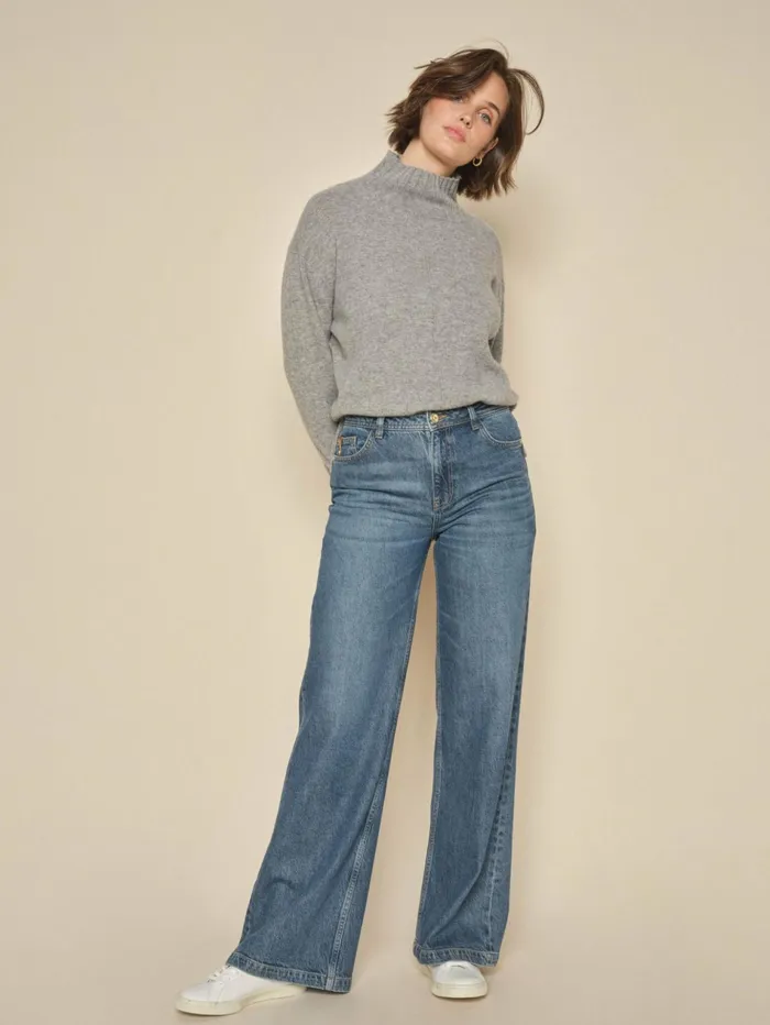 Women Jeans MOS MOSH MMDara Lititi Jeans Dark Blue