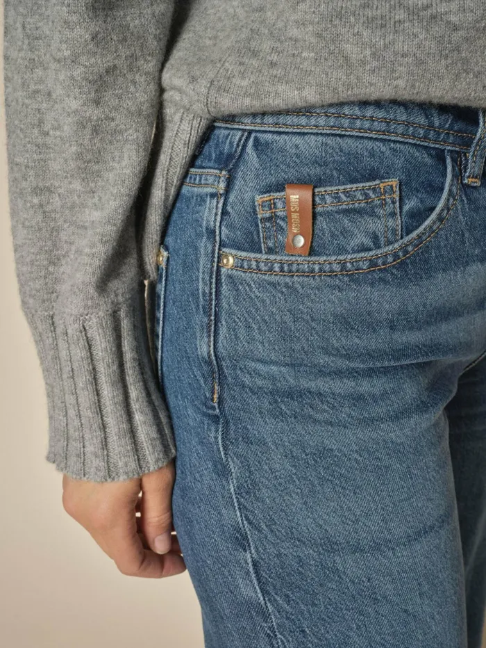 Women Jeans MOS MOSH MMDara Lititi Jeans Dark Blue