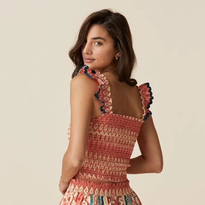 Women Joyous Sunset Tank Coral Sundance Catalog Tops Women Joyous Sunset Tank Coral Sundance Catalog Tops