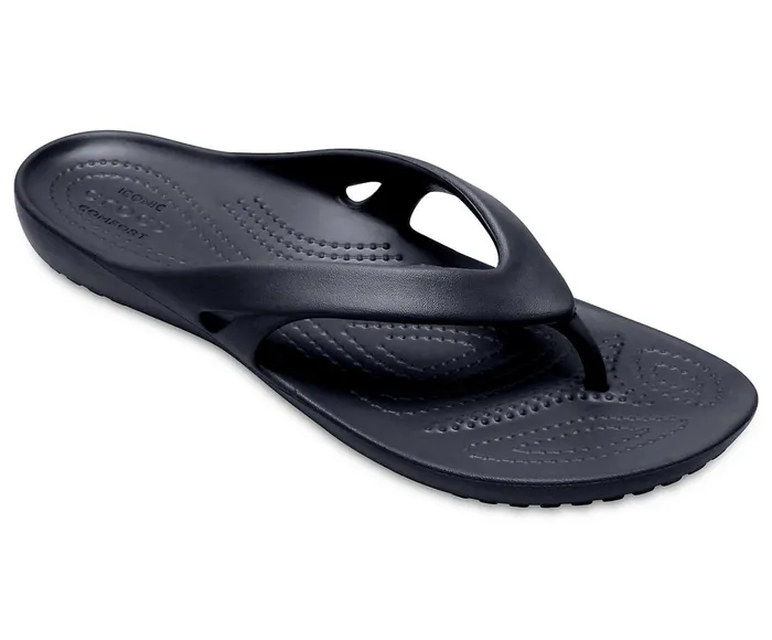 Women Kadee II Flip Navy Crocs Sandals
