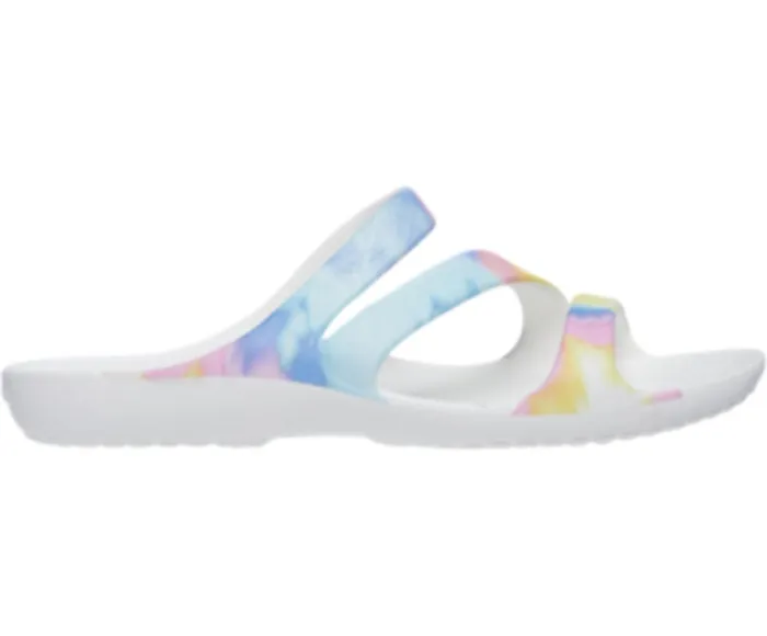 Women Kadee II Graphic Sandal Multi White Crocs Sandals