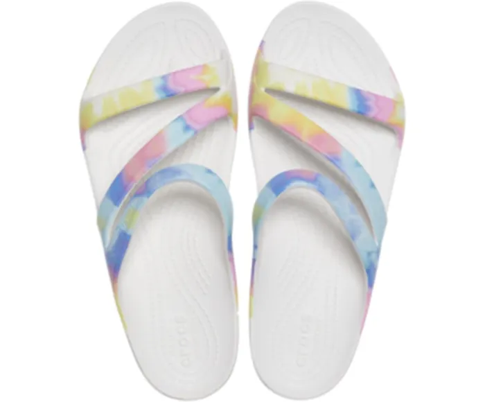 Women Kadee II Graphic Sandal Multi White Crocs Sandals