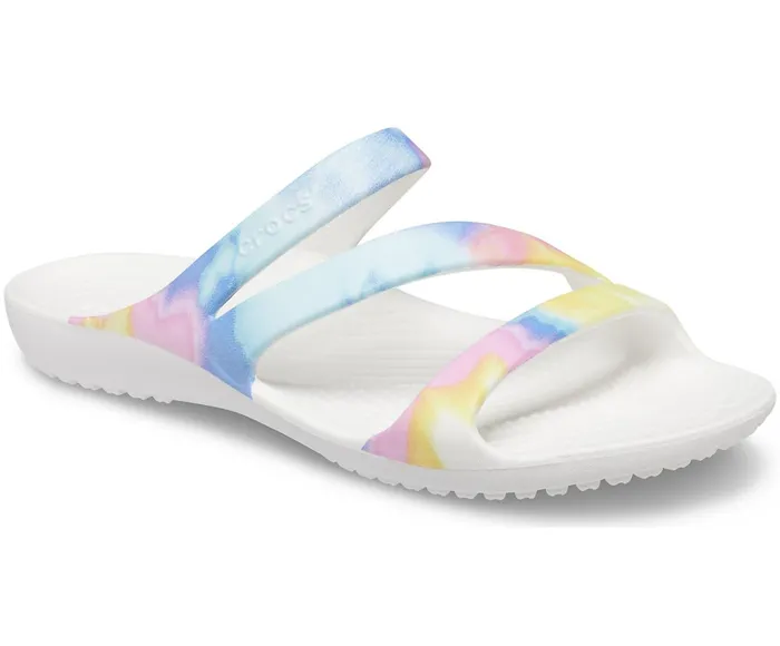 Women Kadee II Graphic Sandal Multi White Crocs Sandals