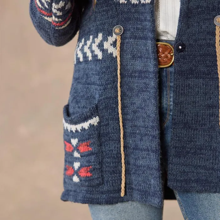 Women Katia Heritage Cardigan Indigo Sundance Catalog Sweaters Women Katia Heritage Cardigan Indigo Sundance Catalog Sweaters
