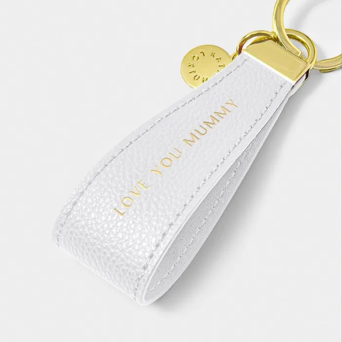 Women Keyrings Katie Loxton Love You Mummy039 Sentiment Loop Keyring