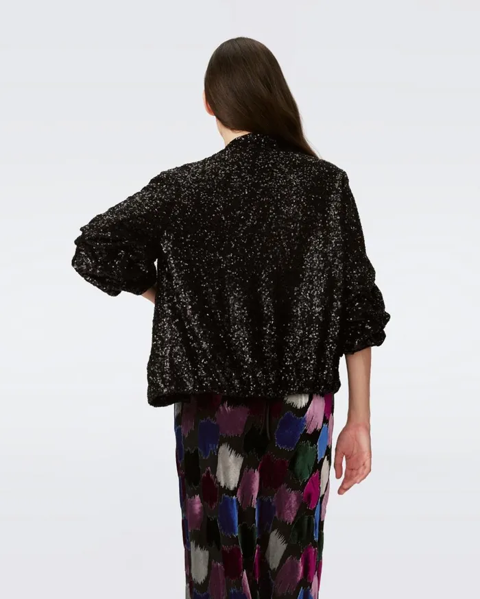 Women Laredo Jacket Black DVF Jackets and Coats