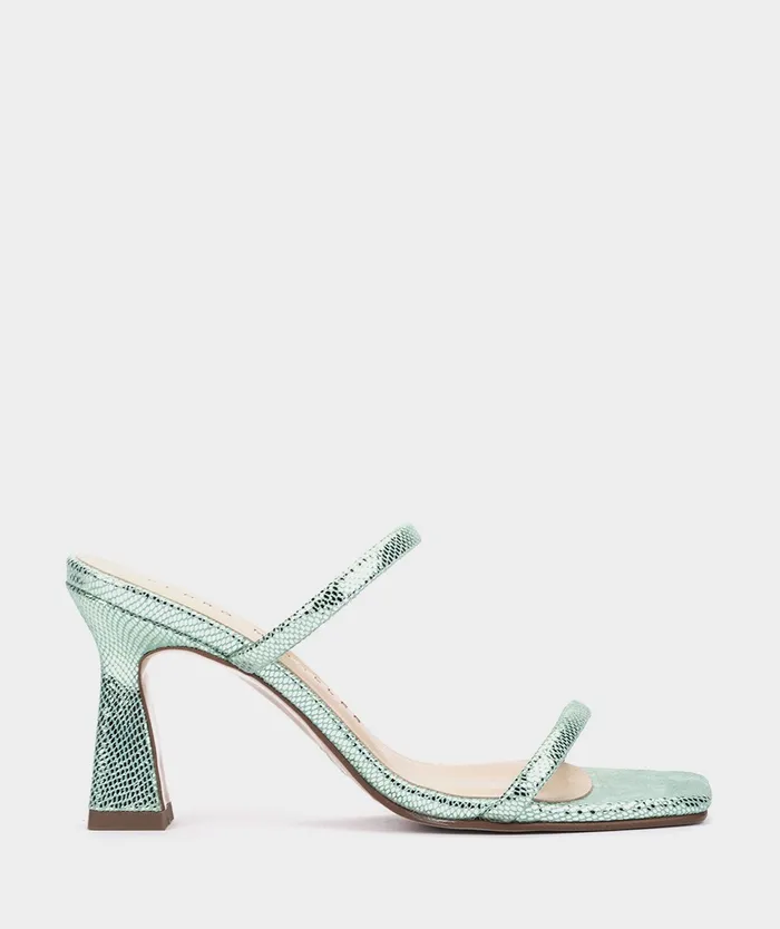 Women Laurens Green 8211 Heeled Sandals Pedro Miralles
