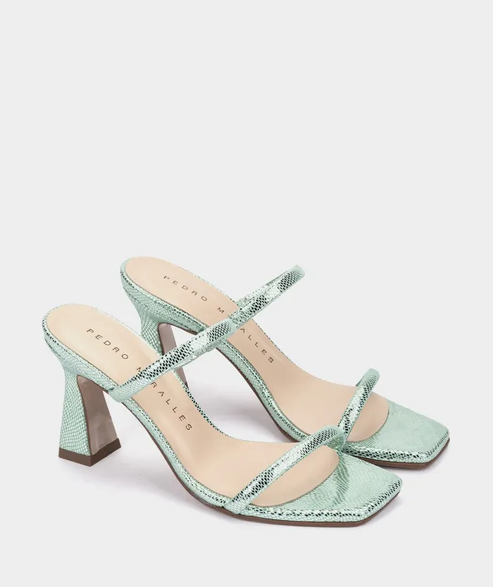 Women Laurens Green 8211 Heeled Sandals Pedro Miralles