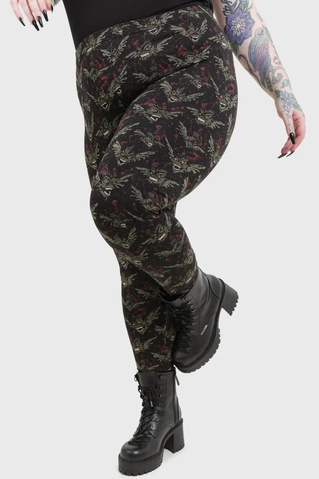 Women Leggings Killstar Gremlins After Midnight Leggings