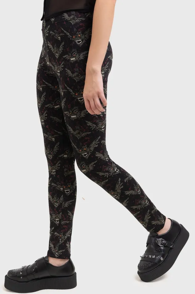 Women Leggings Killstar Gremlins After Midnight Leggings