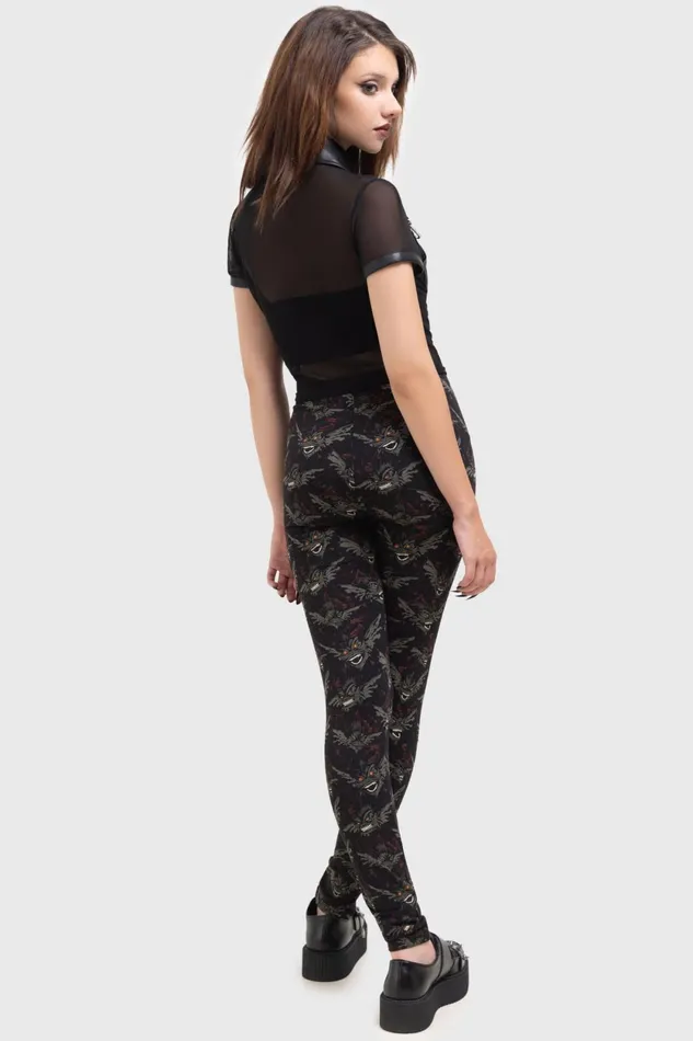 Women Leggings Killstar Gremlins After Midnight Leggings
