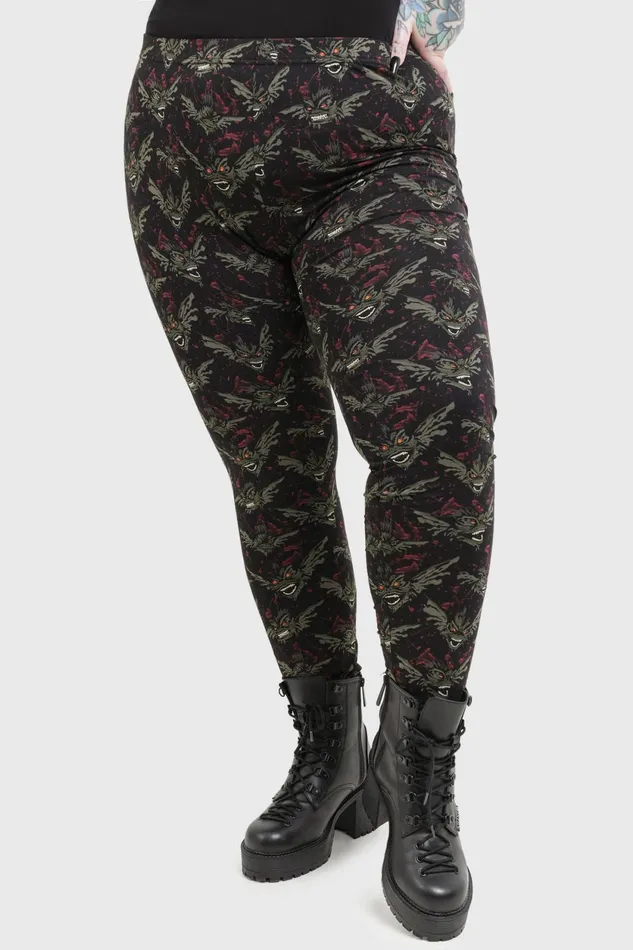 Women Leggings Killstar Gremlins After Midnight Leggings