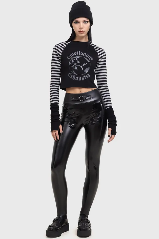 Women Leggings Killstar Ossuary Leggings