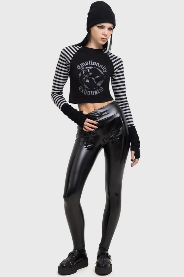Women Leggings Killstar Ossuary Leggings