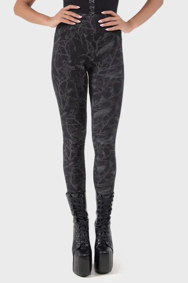 Women Leggings Killstar Raven Mistress Leggings
