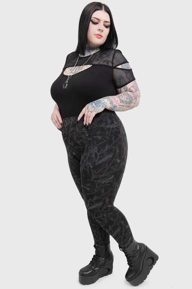 Women Leggings Killstar Raven Mistress Leggings