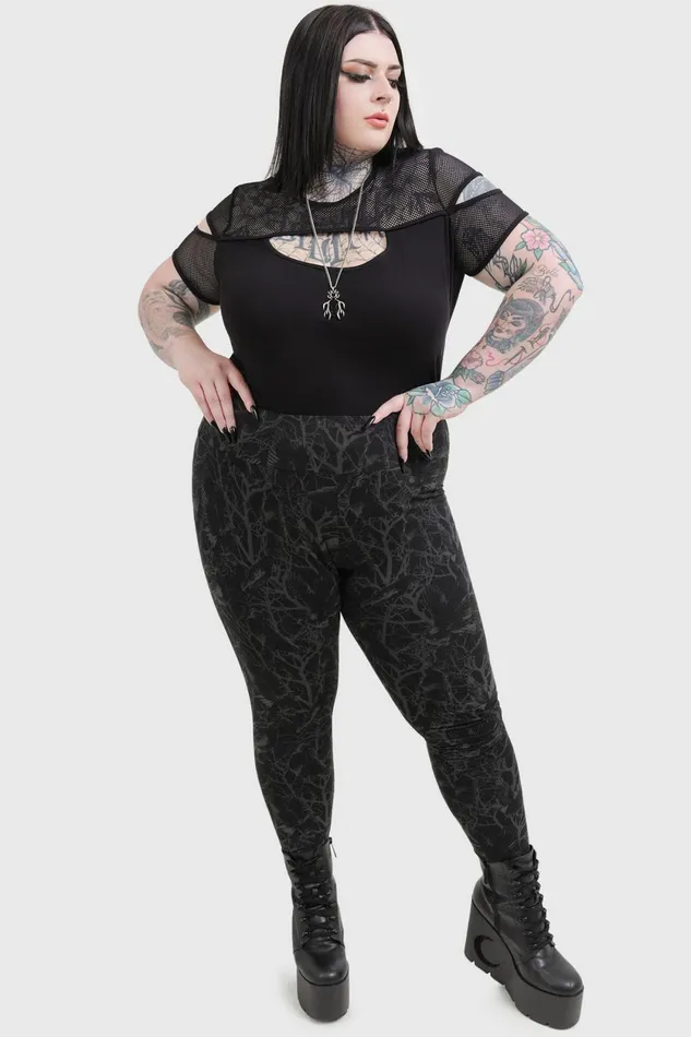Women Leggings Killstar Raven Mistress Leggings