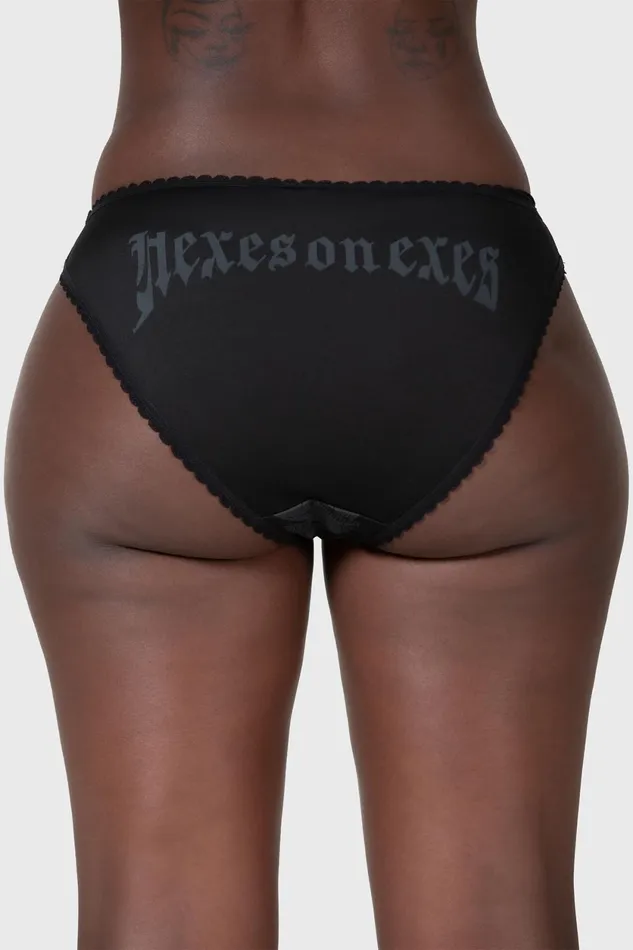 Women Lingerie Killstar Hexes On Exes Panty