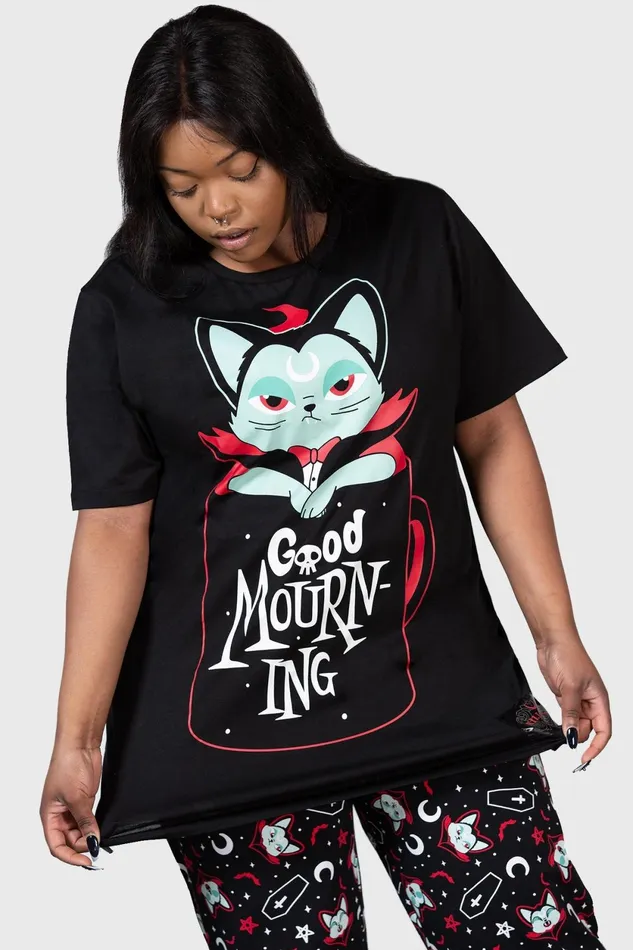 Women Loungewear Killstar Catnap TShirt