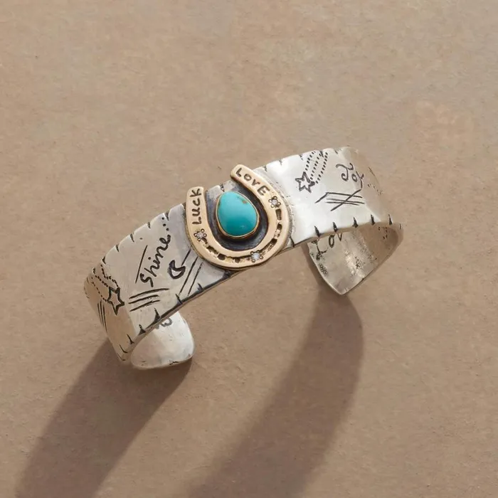 Women Luck And Love Cuff Sundance Catalog Bracelets