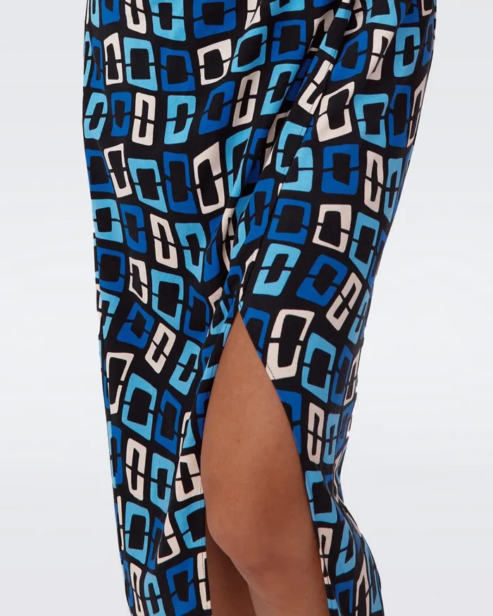 Women Malisa Dress Chain Dream Blue DVF Dresses