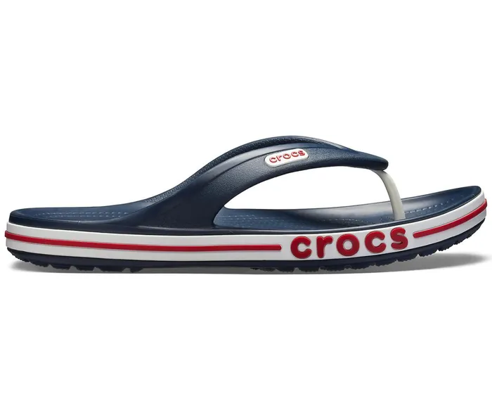 WomenMen Bayaband Flip Navy Pepper Crocs Sandals