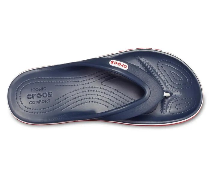 WomenMen Bayaband Flip Navy Pepper Crocs Sandals