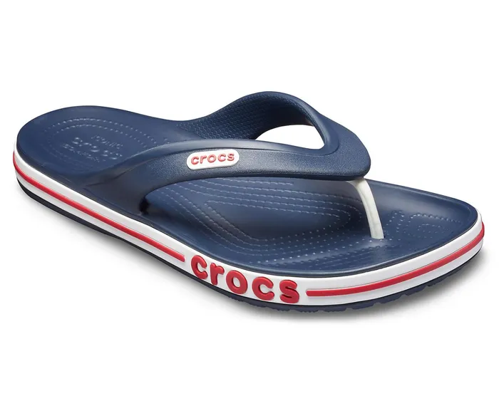 WomenMen Bayaband Flip Navy Pepper Crocs Sandals