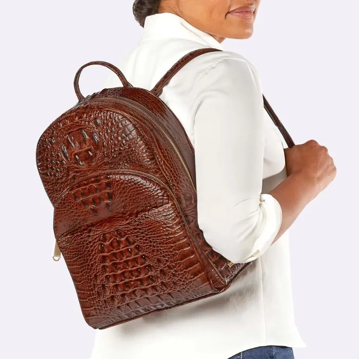 WomenMen Brahmin Backpacks Dartmouth Backpack Pecan Melbourne