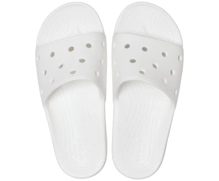 WomenMen Classic Crocs Slide White Crocs Sandals