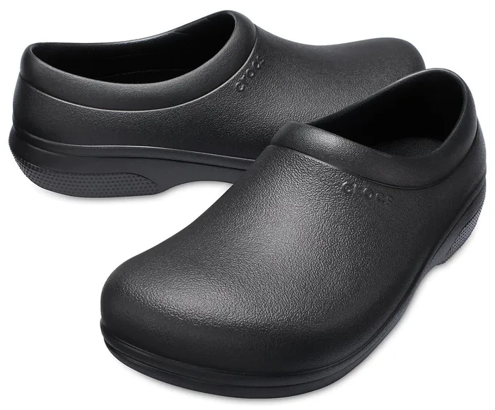 WomenMen Crocs OnTheClock Work SlipOn Black Crocs Clogs