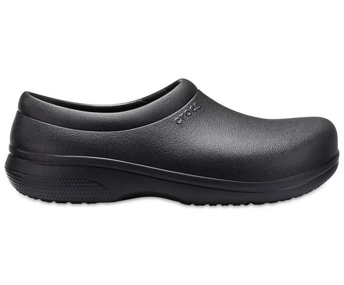 WomenMen Crocs OnTheClock Work SlipOn Black Crocs Clogs