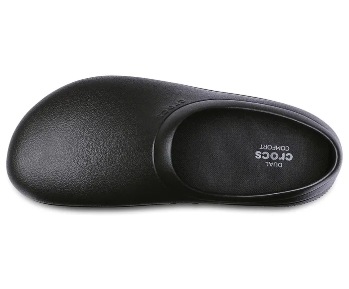 WomenMen Crocs OnTheClock Work SlipOn Black Crocs Clogs