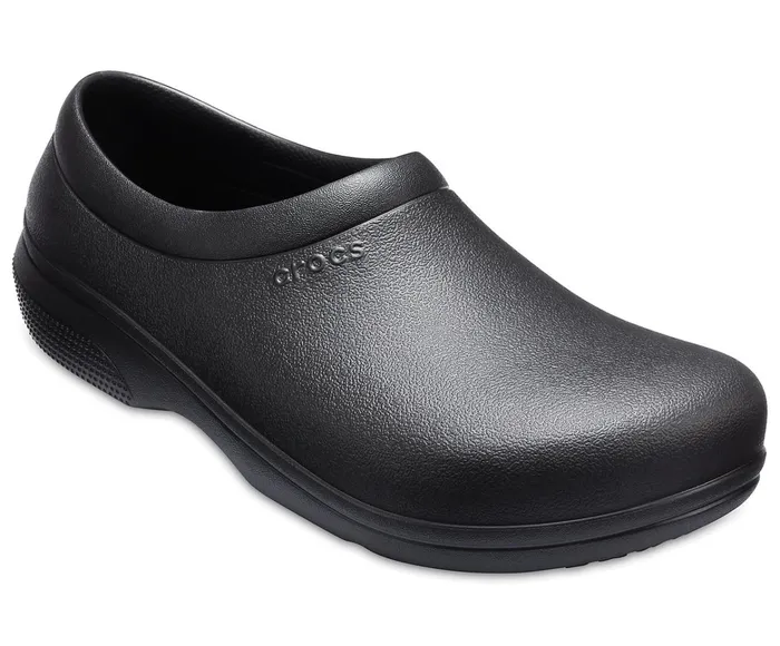WomenMen Crocs OnTheClock Work SlipOn Black Crocs Clogs