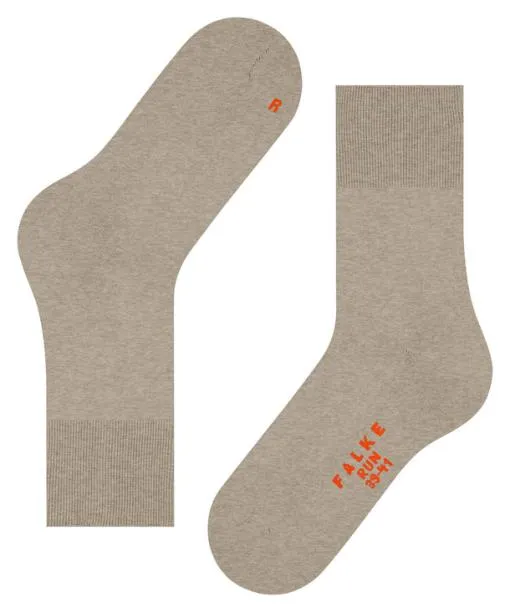 WomenMen Run Unisex Socks Pebble Mel FALKE Socks