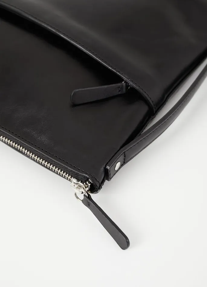 WomenMen Vagabond Bags LORETO BAG Black Leather