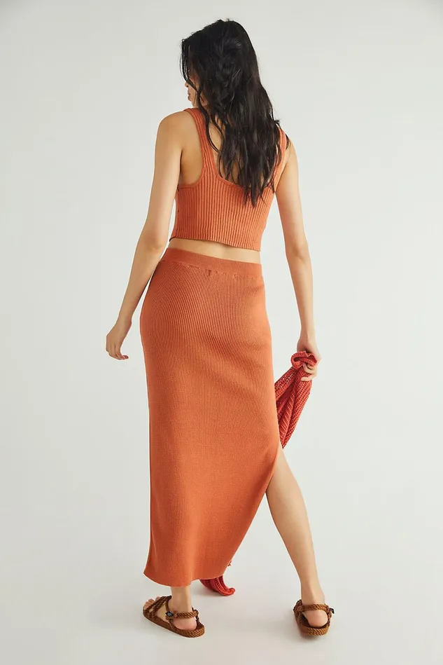 Women Midi Dresses Free People Encinitas Sweater Set Sienna
