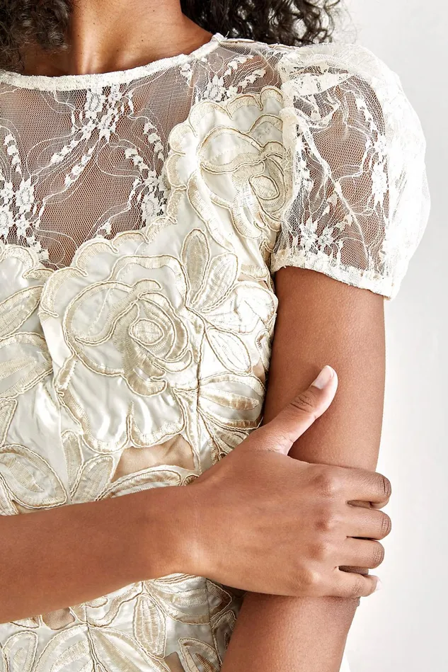 Women Mini Dresses Free People Ambient Dress Champagne