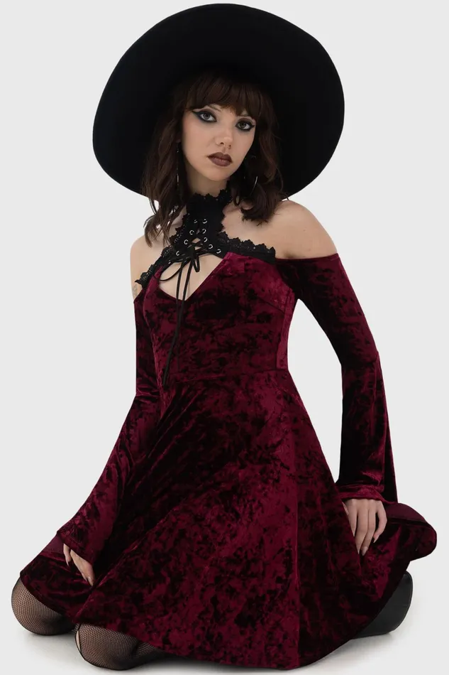 Women Mini Killstar Eternal Shiver Dress