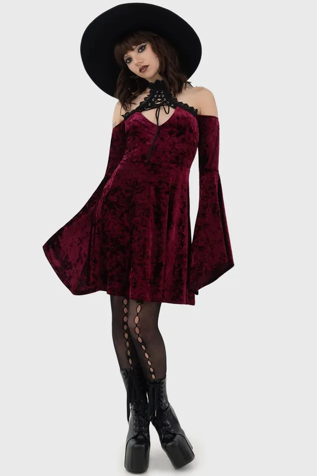 Women Mini Killstar Eternal Shiver Dress