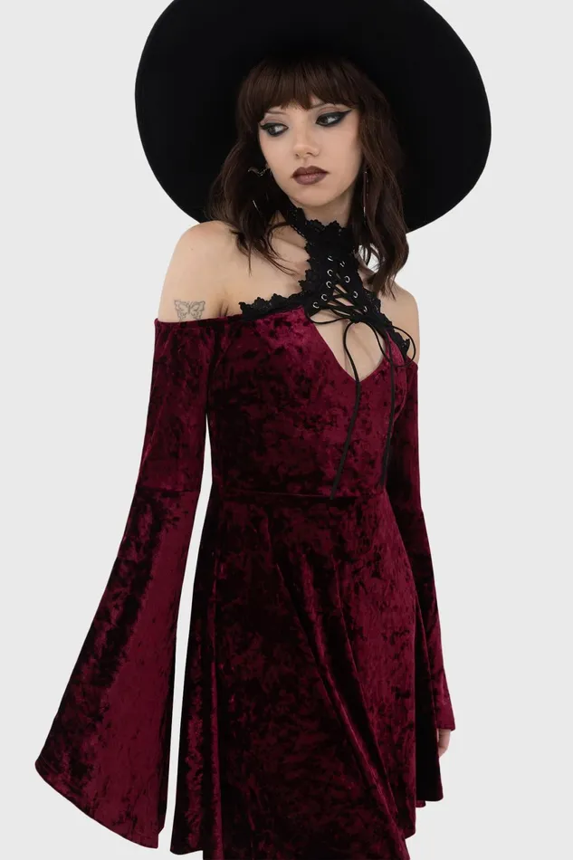 Women Mini Killstar Eternal Shiver Dress