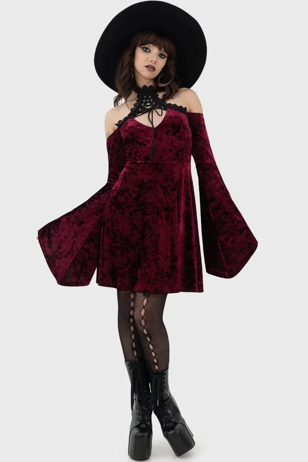 Women Mini Killstar Eternal Shiver Dress