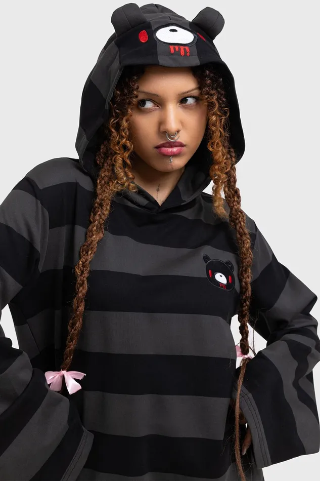 Women Mini Killstar Harajuku Hooded Dress