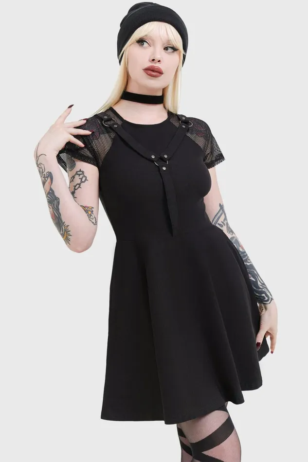 Women Mini Killstar Night Dusk Dress