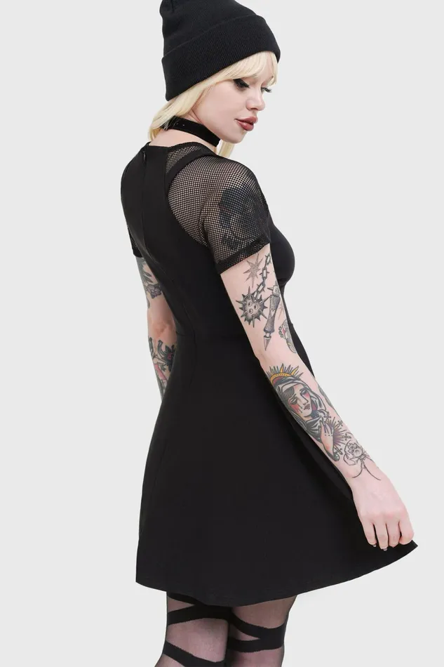 Women Mini Killstar Night Dusk Dress