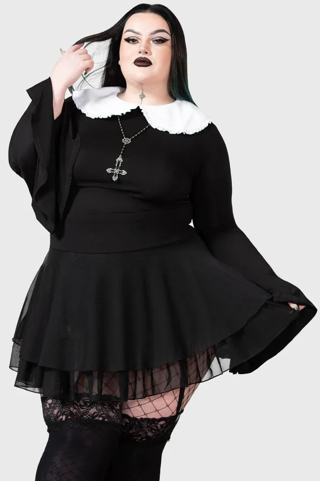Women Mini Skirts Killstar Yasumi Mesh Skirt
