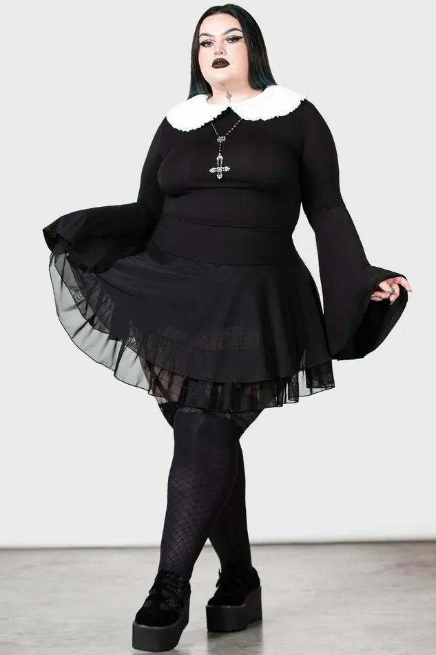 Women Mini Skirts Killstar Yasumi Mesh Skirt