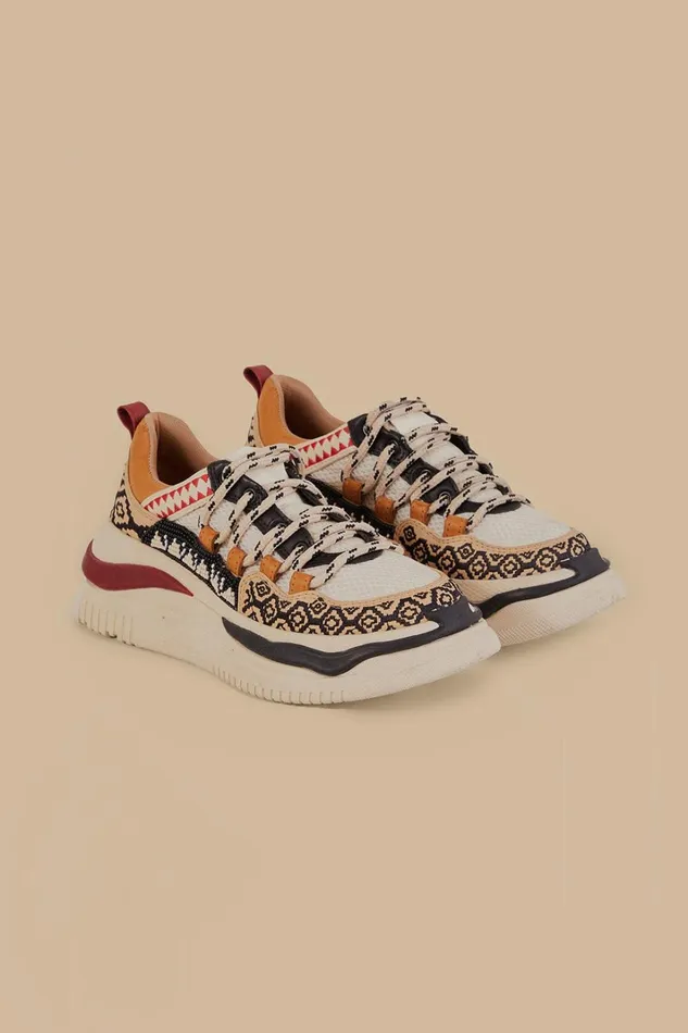 Women Multicolor Apolo Sneaker Multi FARM Rio Boots and Sneakers Women Multicolor Apolo Sneaker Multi FARM Rio Boots and Sneakers