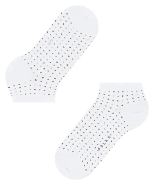Women Multispot Women Sneaker Socks White FALKE Ankle Socks