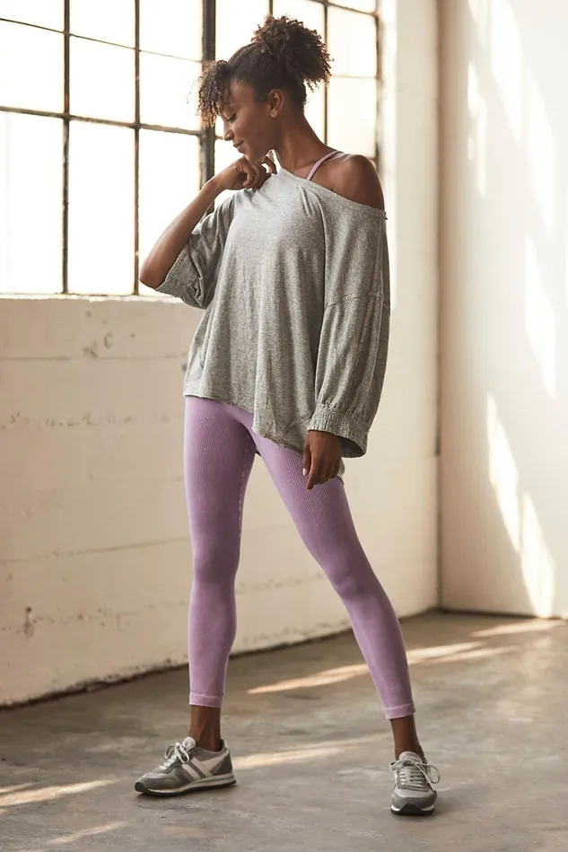 Women OnePieces Free People Happiness Runs Onesie Sheer Lilac